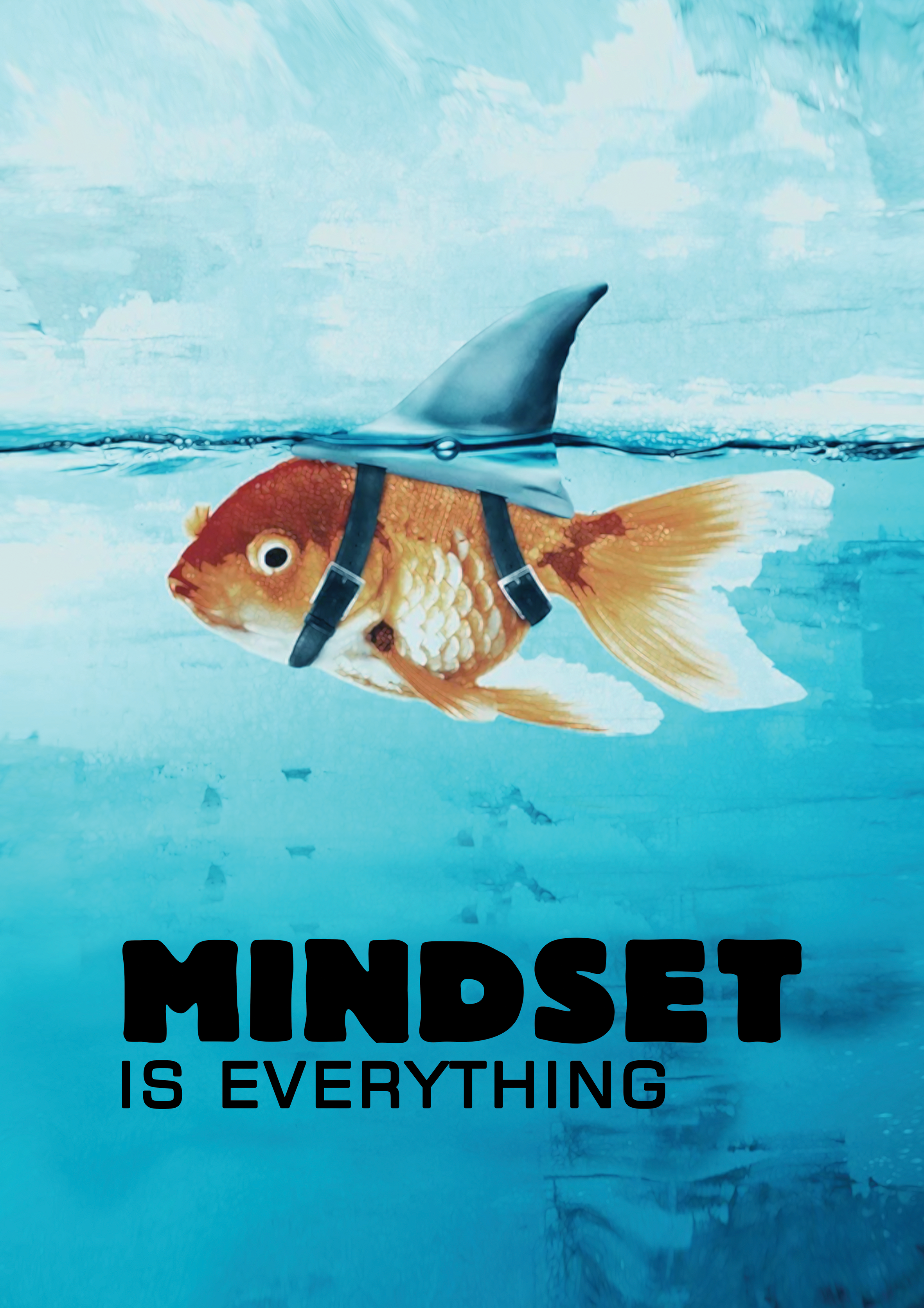 Mindset Is Everything metal poster artwork